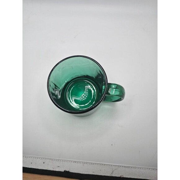MGM Grand Hotel Green Glass Mug Made in USA - Picture 5 of 6